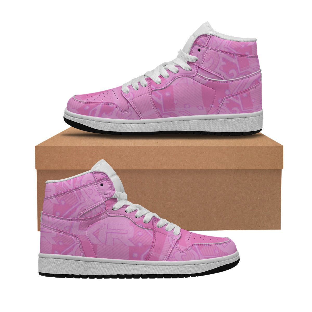 Kokorepublic -curved-Women's Synthetic Leather Stitching Shoes