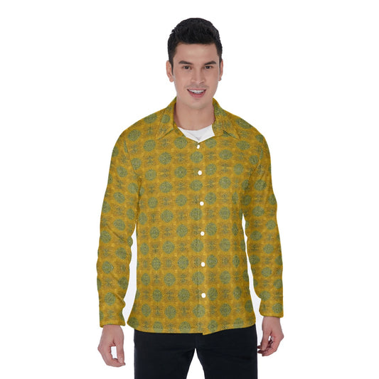 kokorepublic Print Men's Long Sleeve Shirt