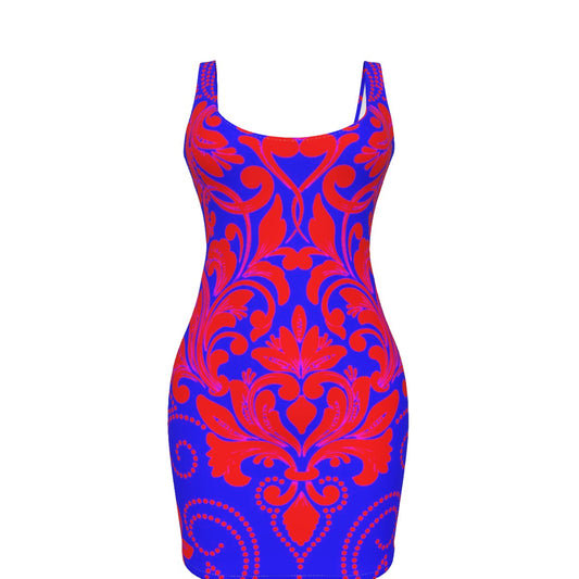 All-Over Print Women's Bodycon Dress
