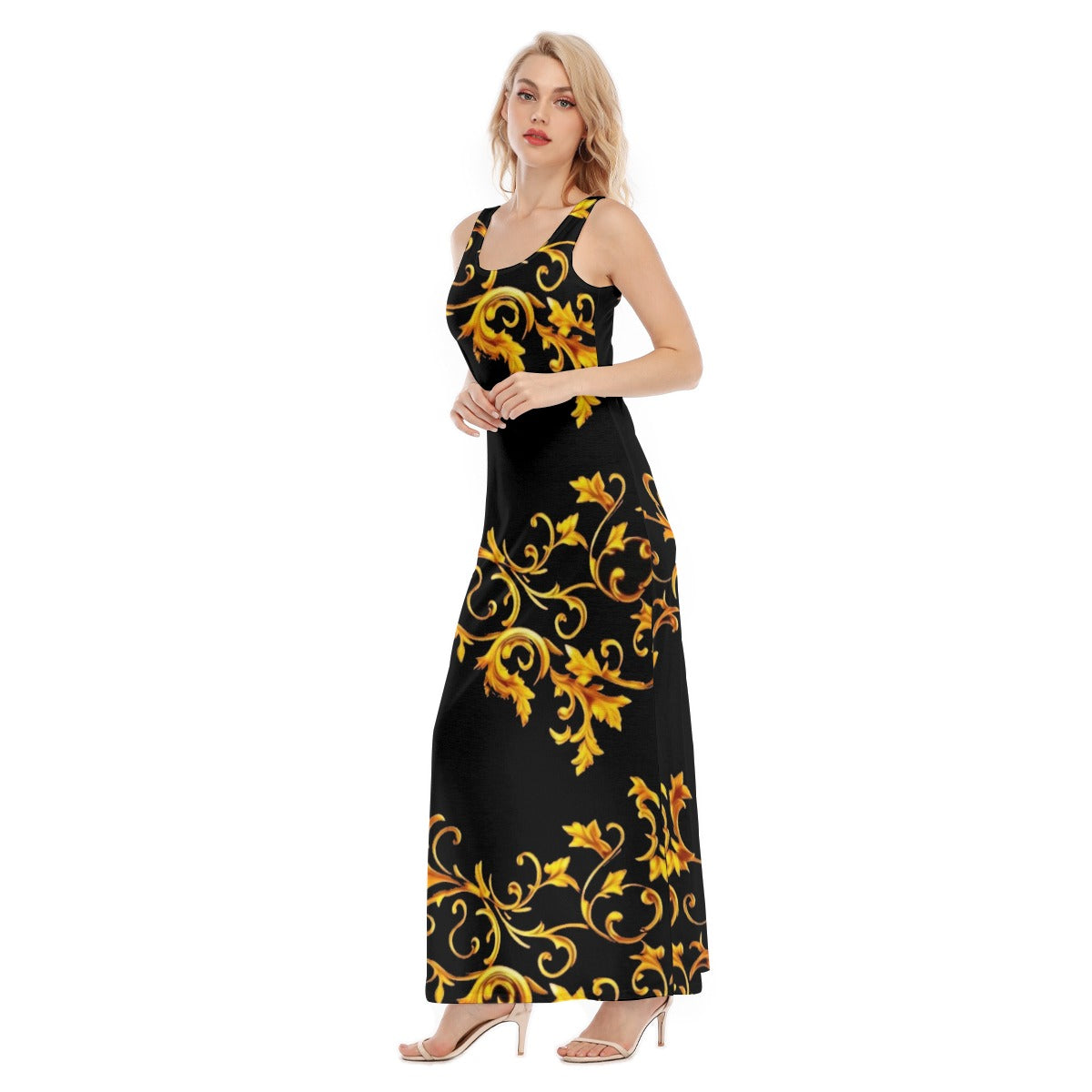 kokorepublic Vest Dress | Length To Ankle