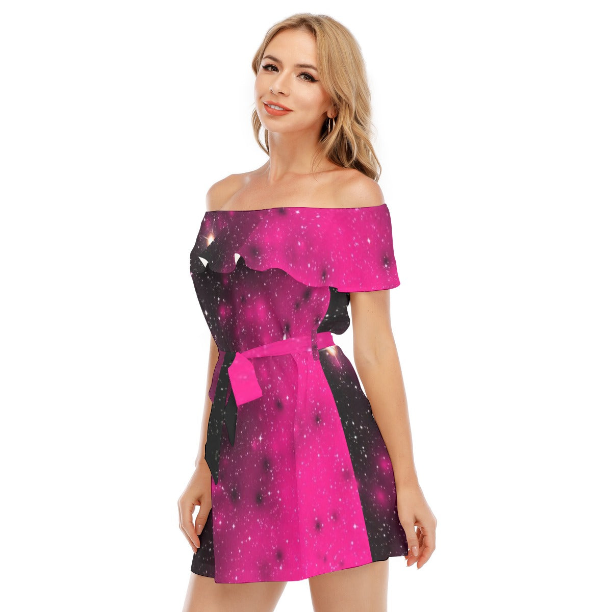 kokorepublic Off-shoulder Dress With Ruffle