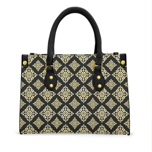 kokorepublic Women's Tote Bag With Black Handle