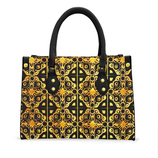 kokorepublic Women's Tote Bag With Black Handle