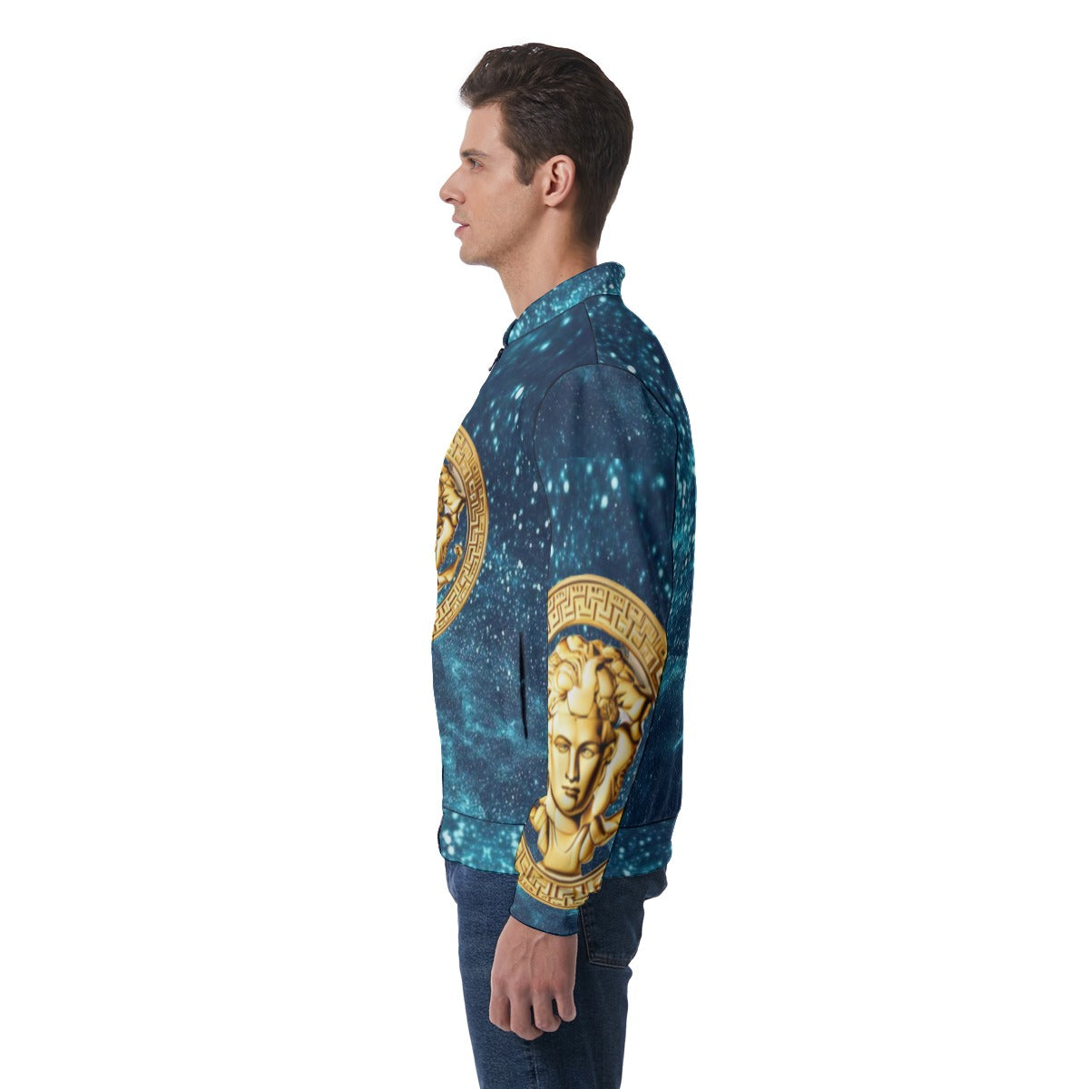 All-Over Print Men's Jacket