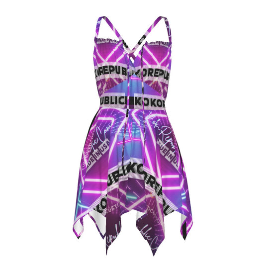 All-Over Print Women's Slip Dress