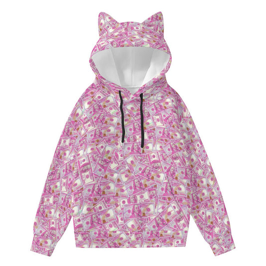 Kokorepublic  Women’s Hoodie With Decorative Ears