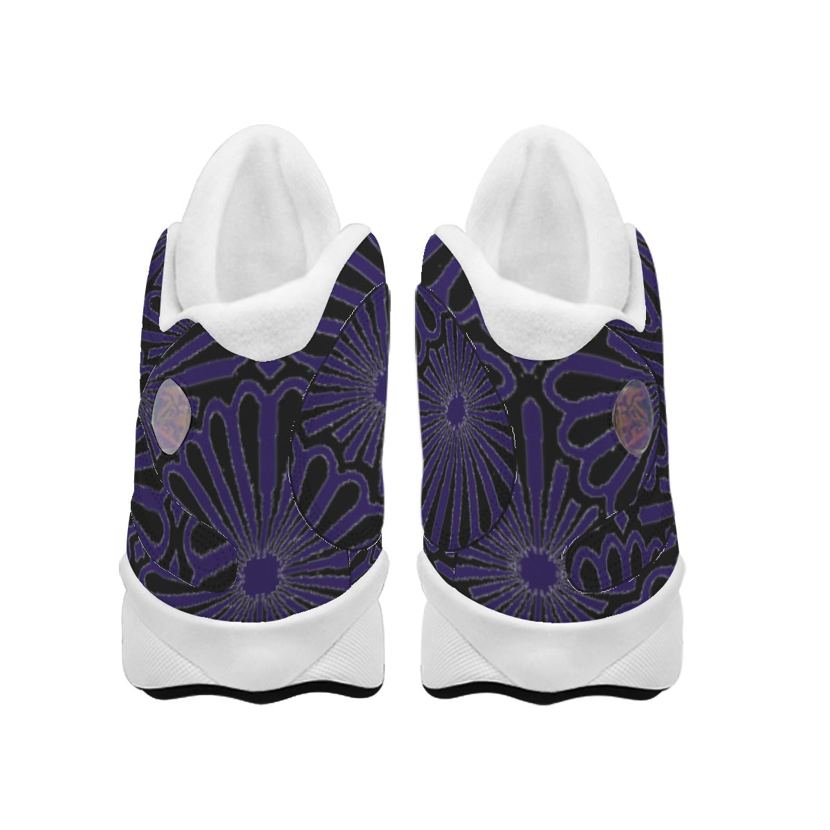 kokorepublic Men's Curved Basketball Shoes With Thick Soles
