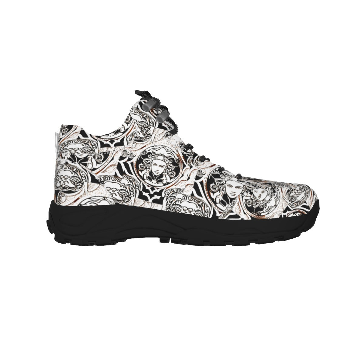 All-Over Print Men's Hiking Shoes