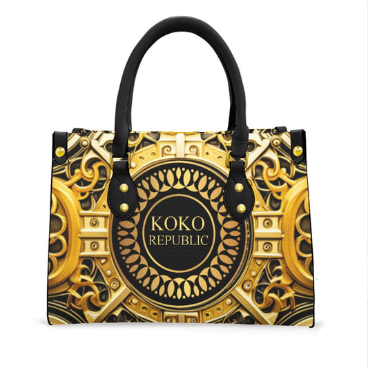 kokorepublic Women's Tote Bag With Black Handle