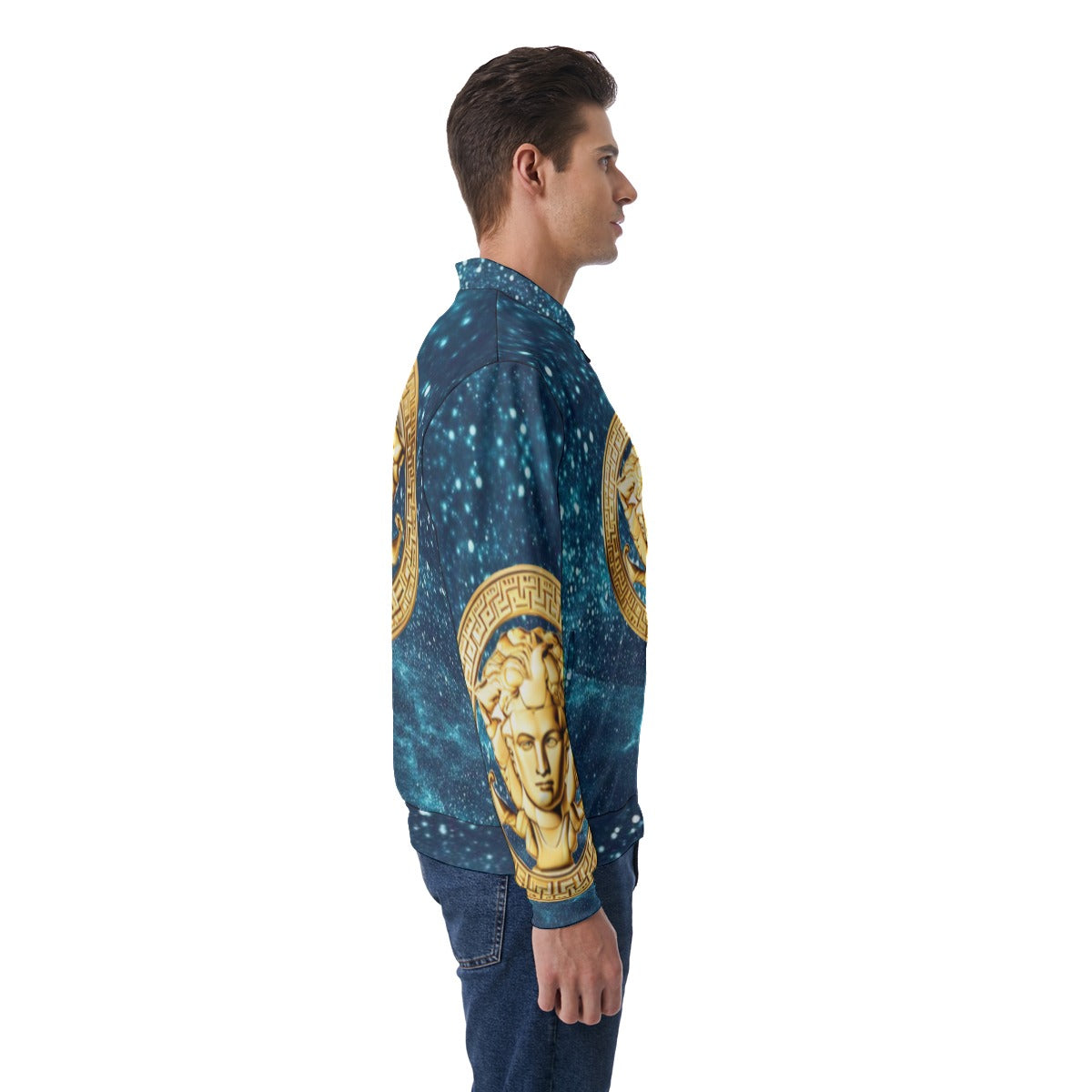 All-Over Print Men's Jacket