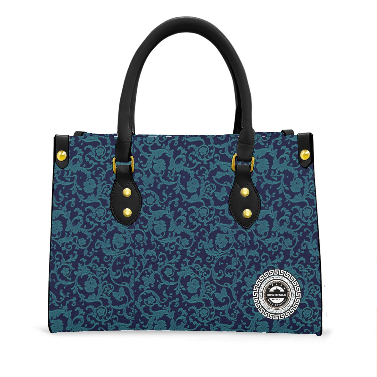 kokorepublic   Women's Tote Bag With Black Handle