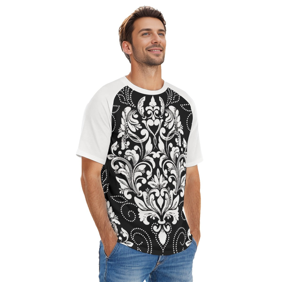 All-Over Print Men's O-neck Short Sleeve T-shirt
