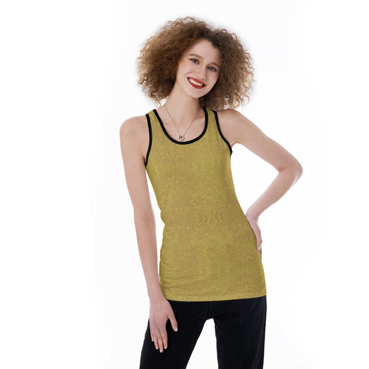 kokorepublic Print Women's Back Hollow Tank Top