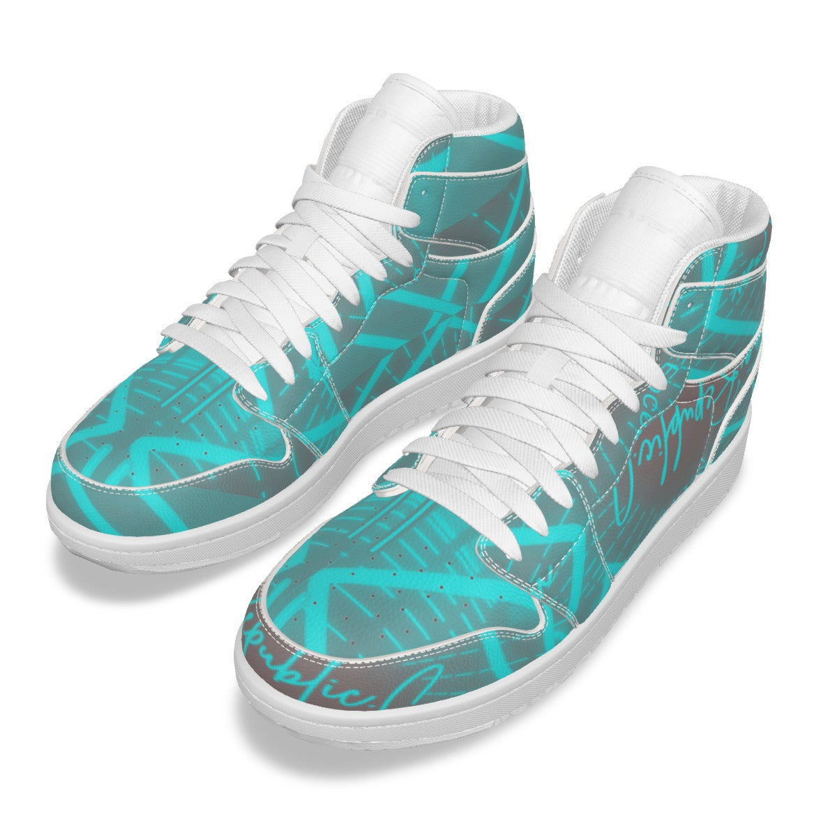 Men's Synthetic Leather Stitching Shoes