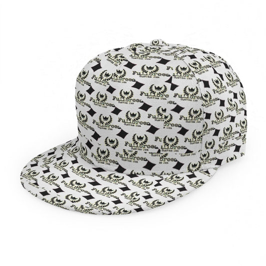 Baseball Cap With Flat Brim