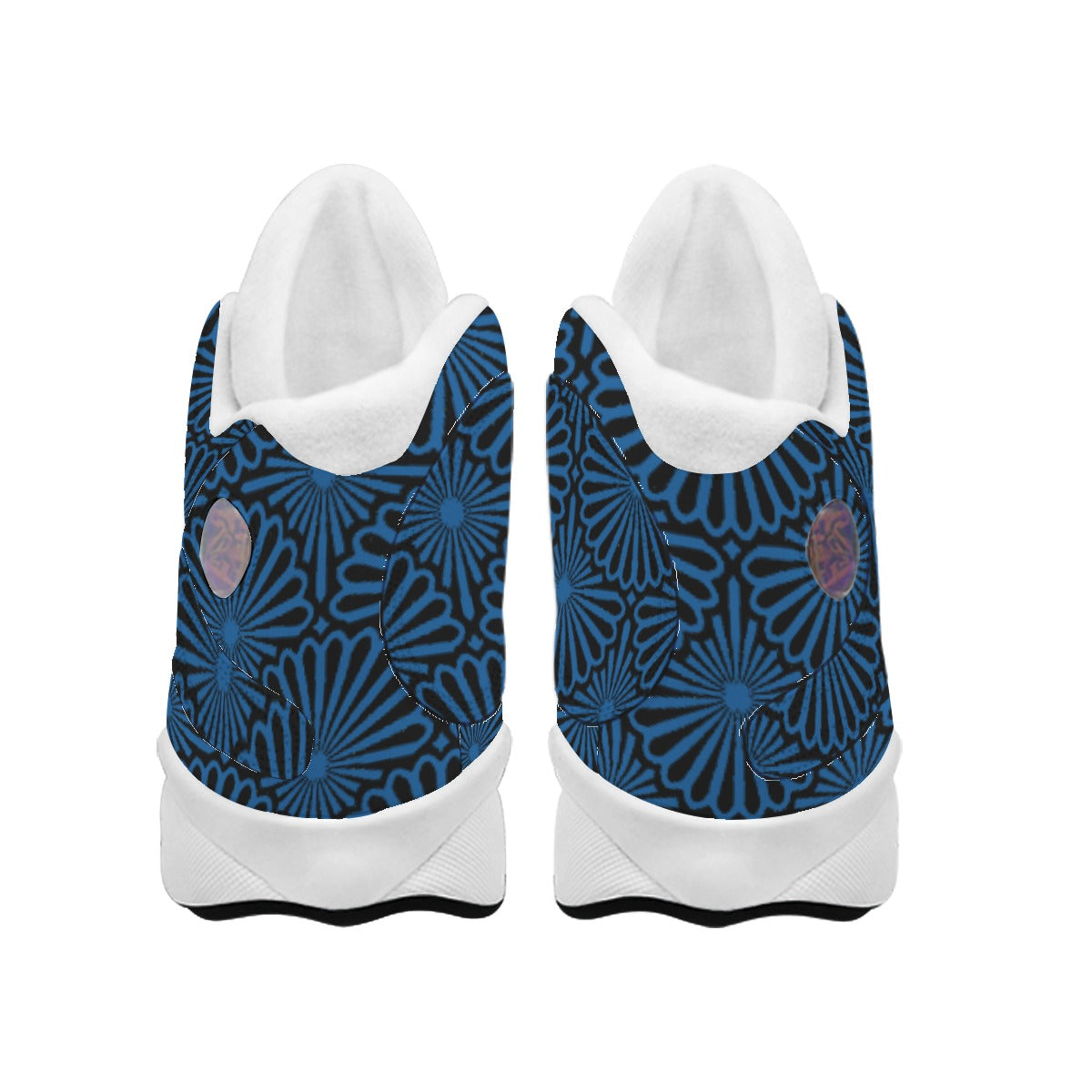 kokorepublic Men's Curved Basketball Shoes With Thick Soles