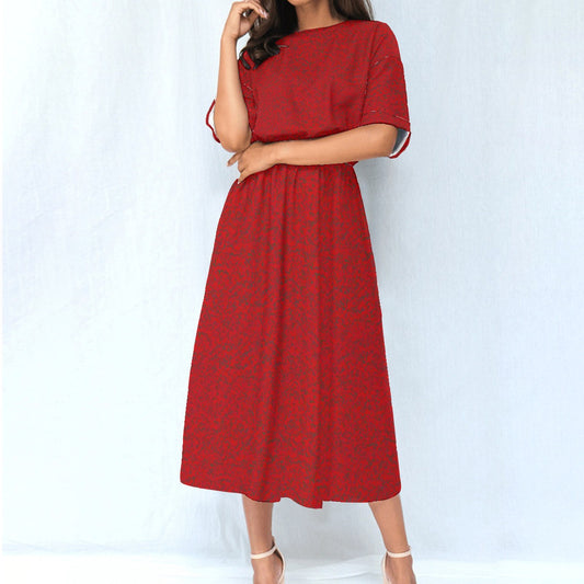 Kokorepublic  Women's Elastic Waist Dress