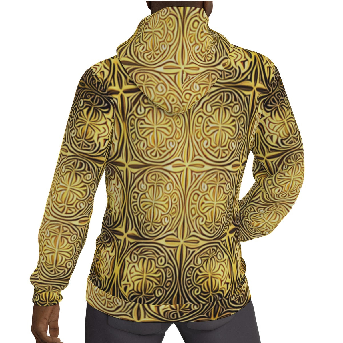 kokorepublic      All-Over Print Men's Thicken Pullover Hoodie