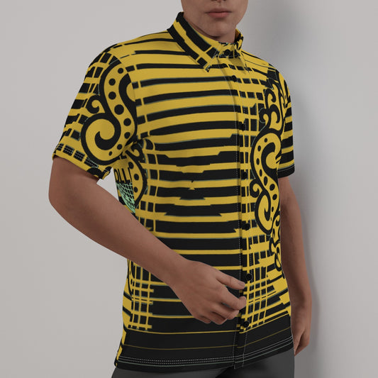 All-Over Print Men's Shirt