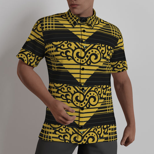 All-Over Print Men's Shirt