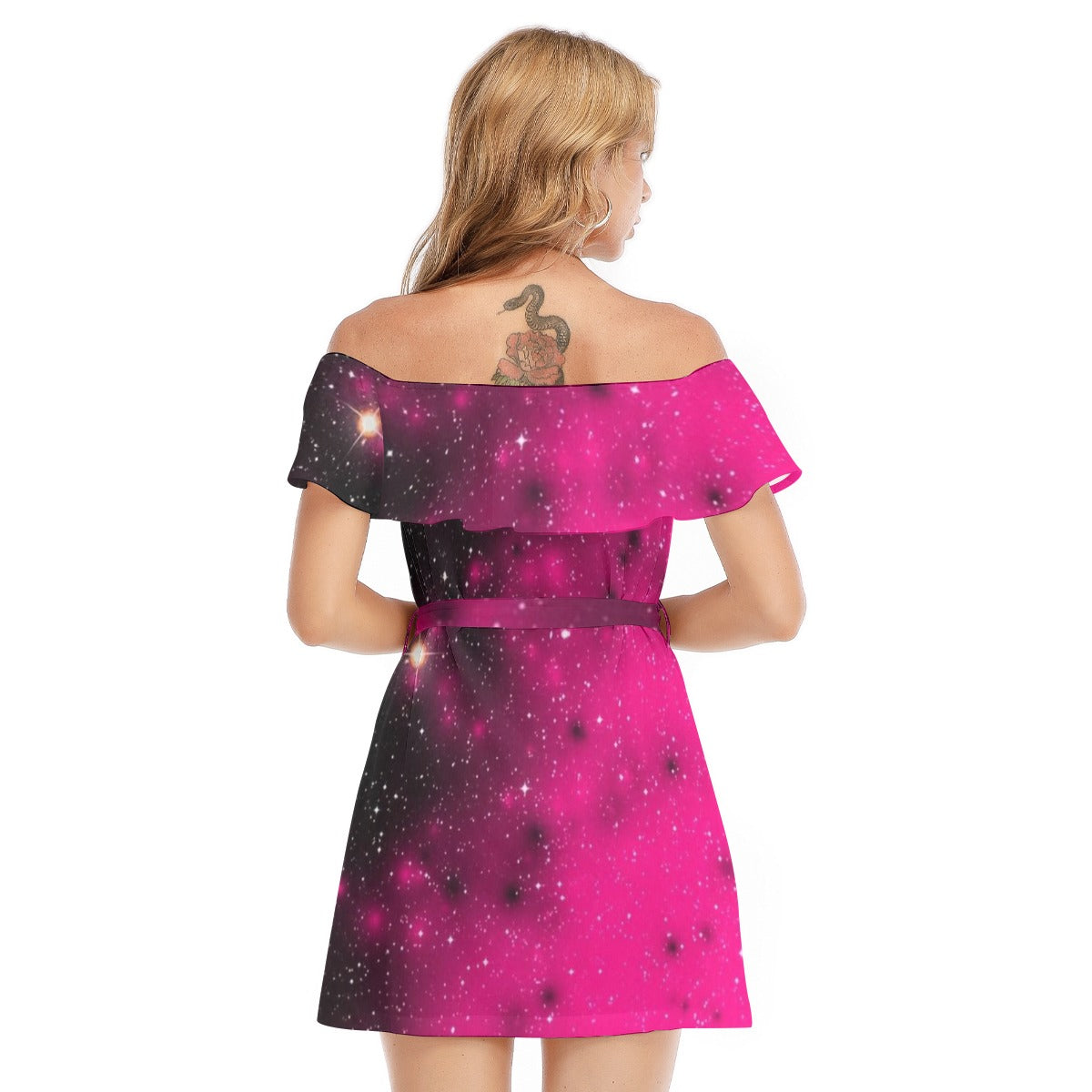 kokorepublic Off-shoulder Dress With Ruffle
