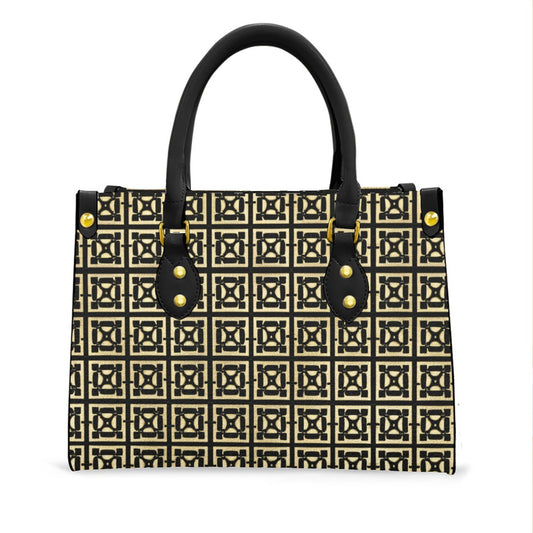 kokorepublic Women's Tote Bag With Black Handle