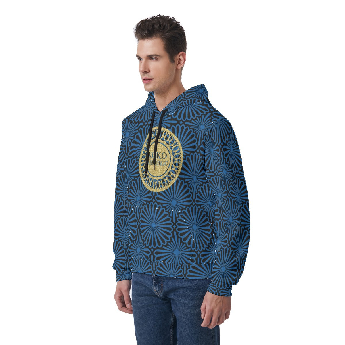 kokorepublic Men's Thicken Pullover Hoodie With Inner Hood