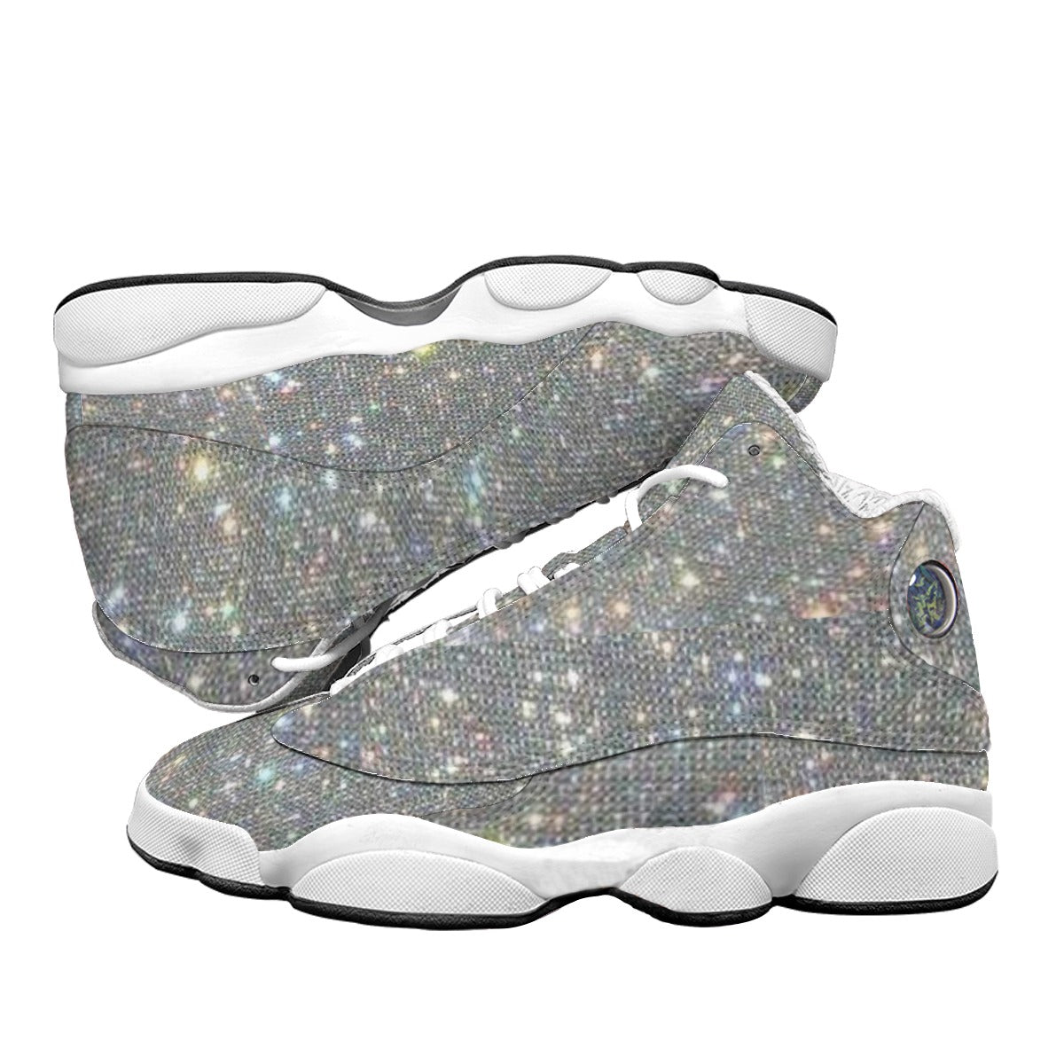 Kokiorepublic Men's Curved Basketball Shoes With Thick Soles