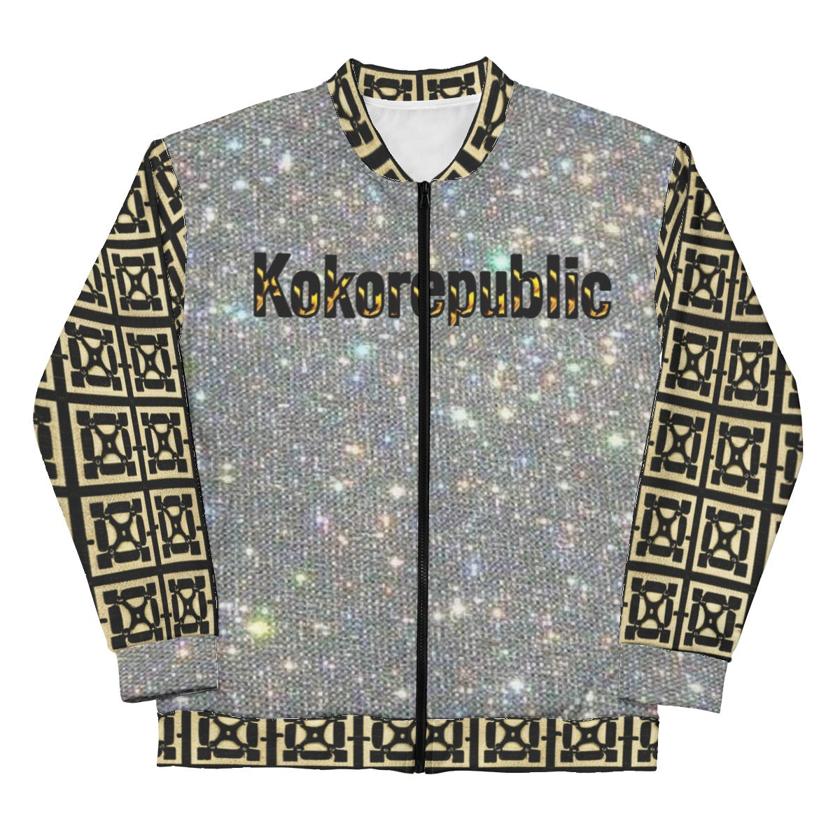 kokorepublic Print Unisex Bomber Jacket