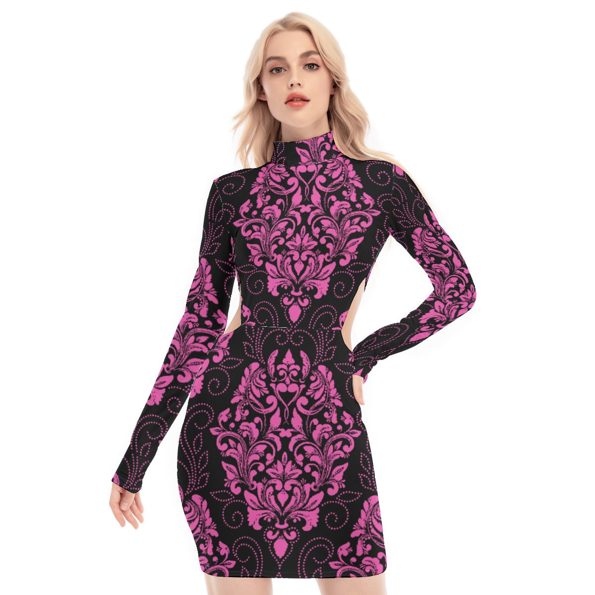 kokorepublic Women's Waist Hollow Hip Dress