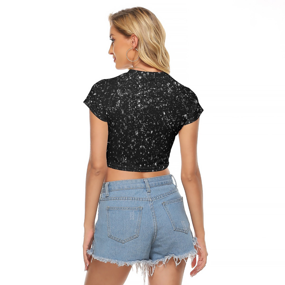 Kokorepublic Women's Raglan Cropped T-shirt