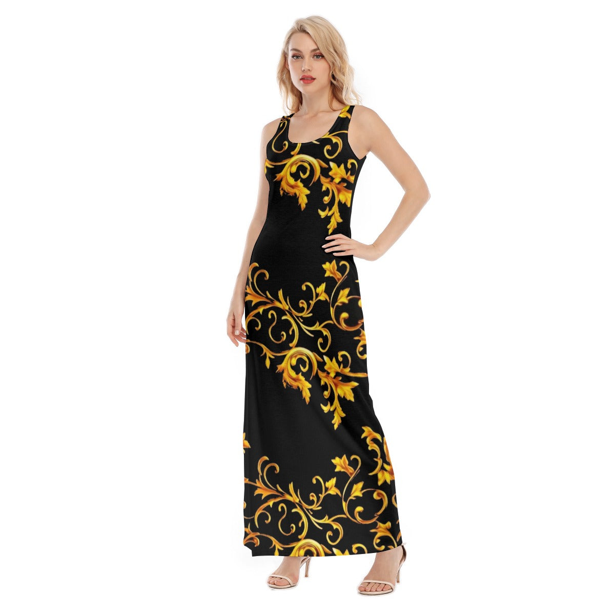 kokorepublic Vest Dress | Length To Ankle