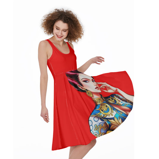 kokorepublic Print Women's Sleeveless Dress