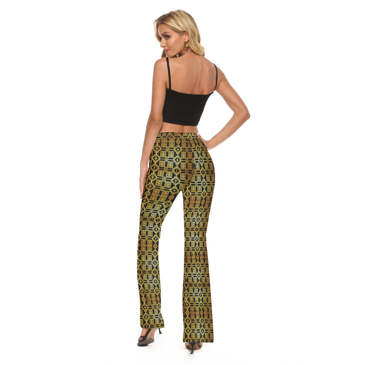 kokorepublic Print Women's Skinny Flare Pants