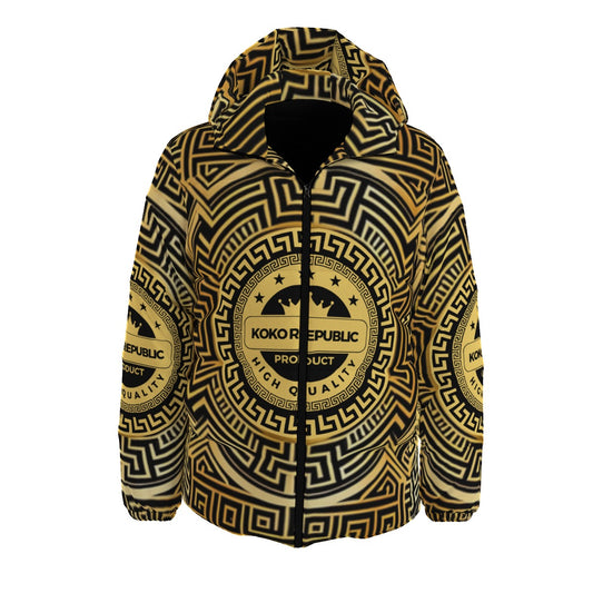 kokorepublic Print Unisex Down Jacket