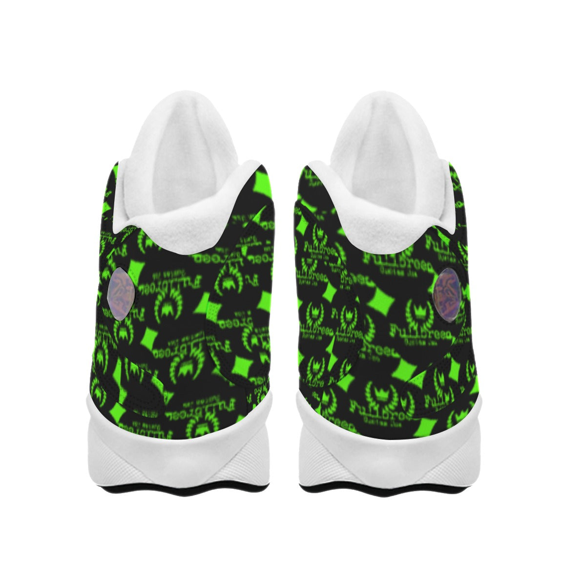 Men's Curved Basketball Shoes With Thick Soles