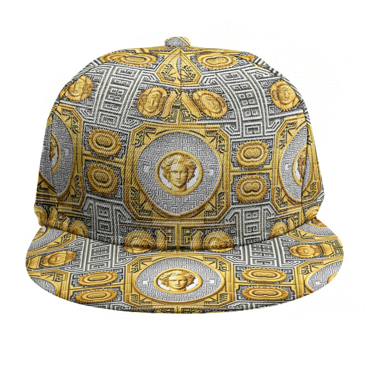 Baseball Cap With Flat Brim