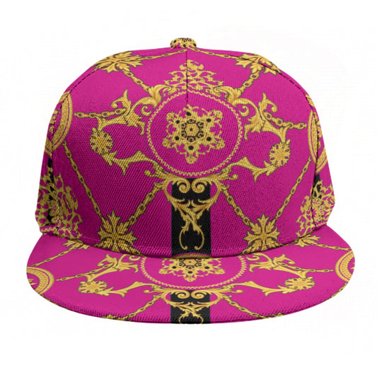 Baseball Cap With Flat Brim