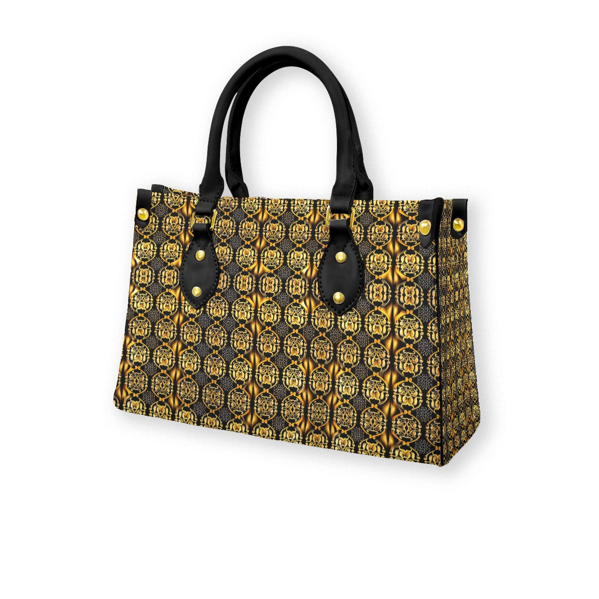 kokorepublic Women's Tote Bag With Black Handle