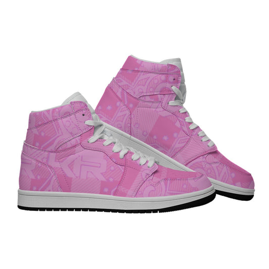 Kokorepublic -curved-Women's Synthetic Leather Stitching Shoes