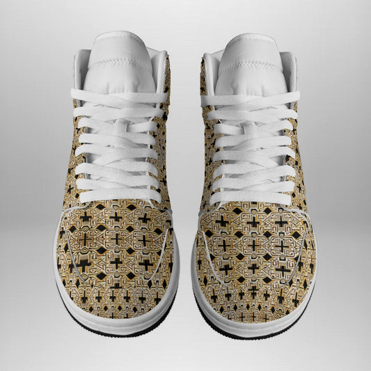 Men's Synthetic Leather Stitching Shoes