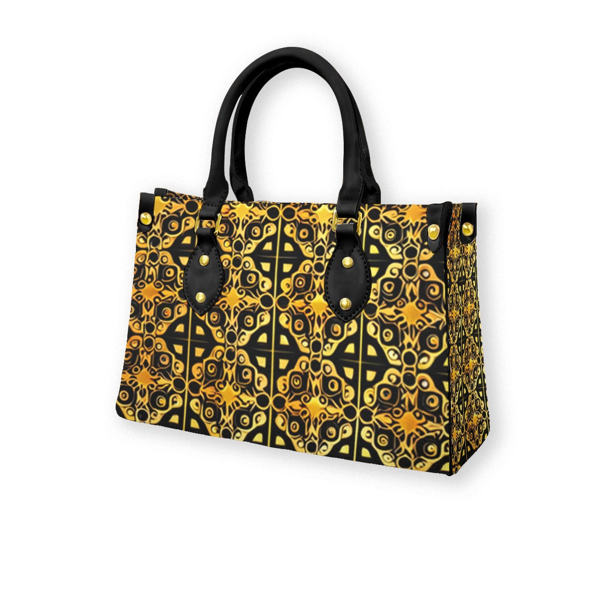 kokorepublic Women's Tote Bag With Black Handle