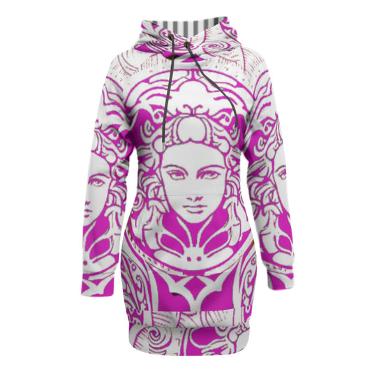 All-Over Print Women's Pullover Hoodie With Raglan Sleeve