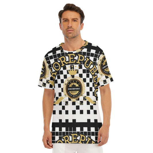All-Over Print Men's O-Neck T-Shirt | 190GSM Cotton