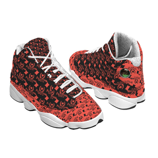 Men's Curved Basketball Shoes With Thick Soles