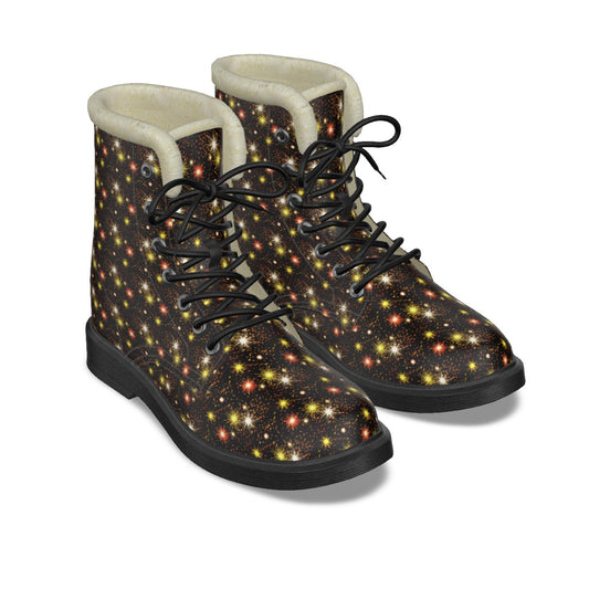 kokorepublic Women's Plush Martin Boots