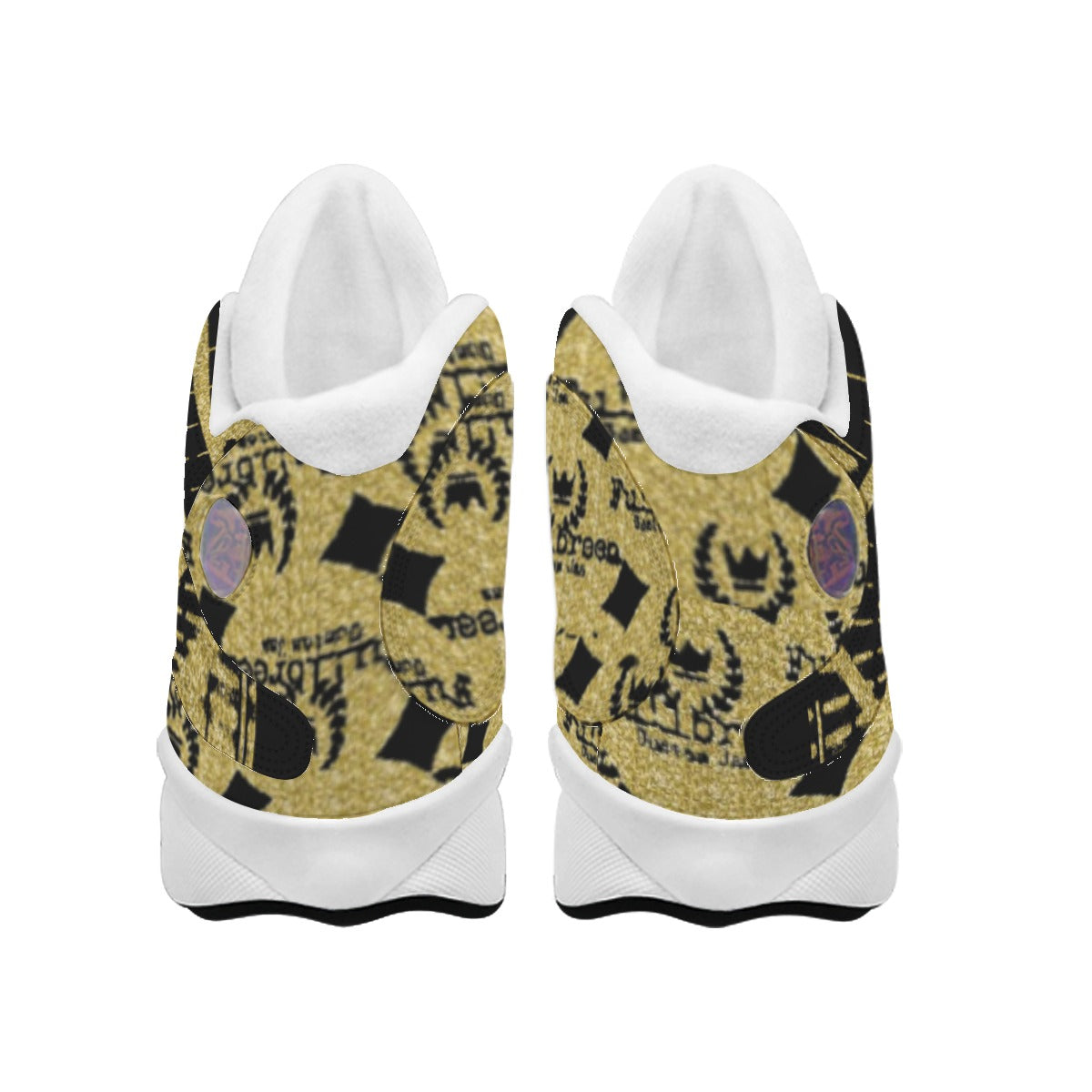 Kokorepublic Men's Curved Basketball Shoes With Thick Soles