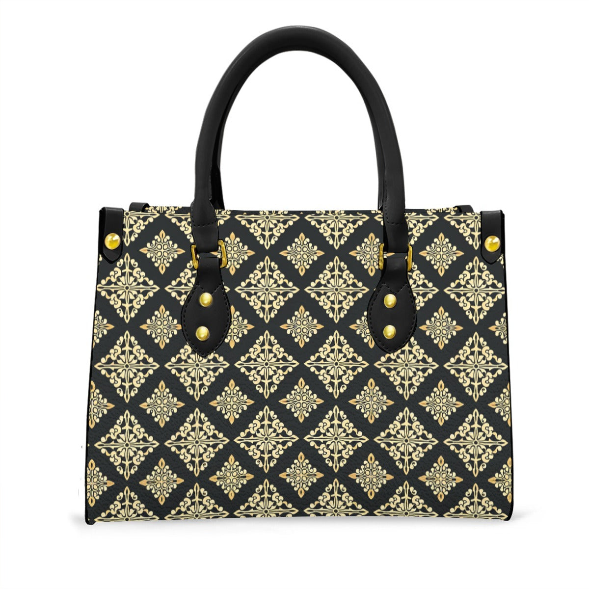 kokorepublic Women's Tote Bag With Black Handle