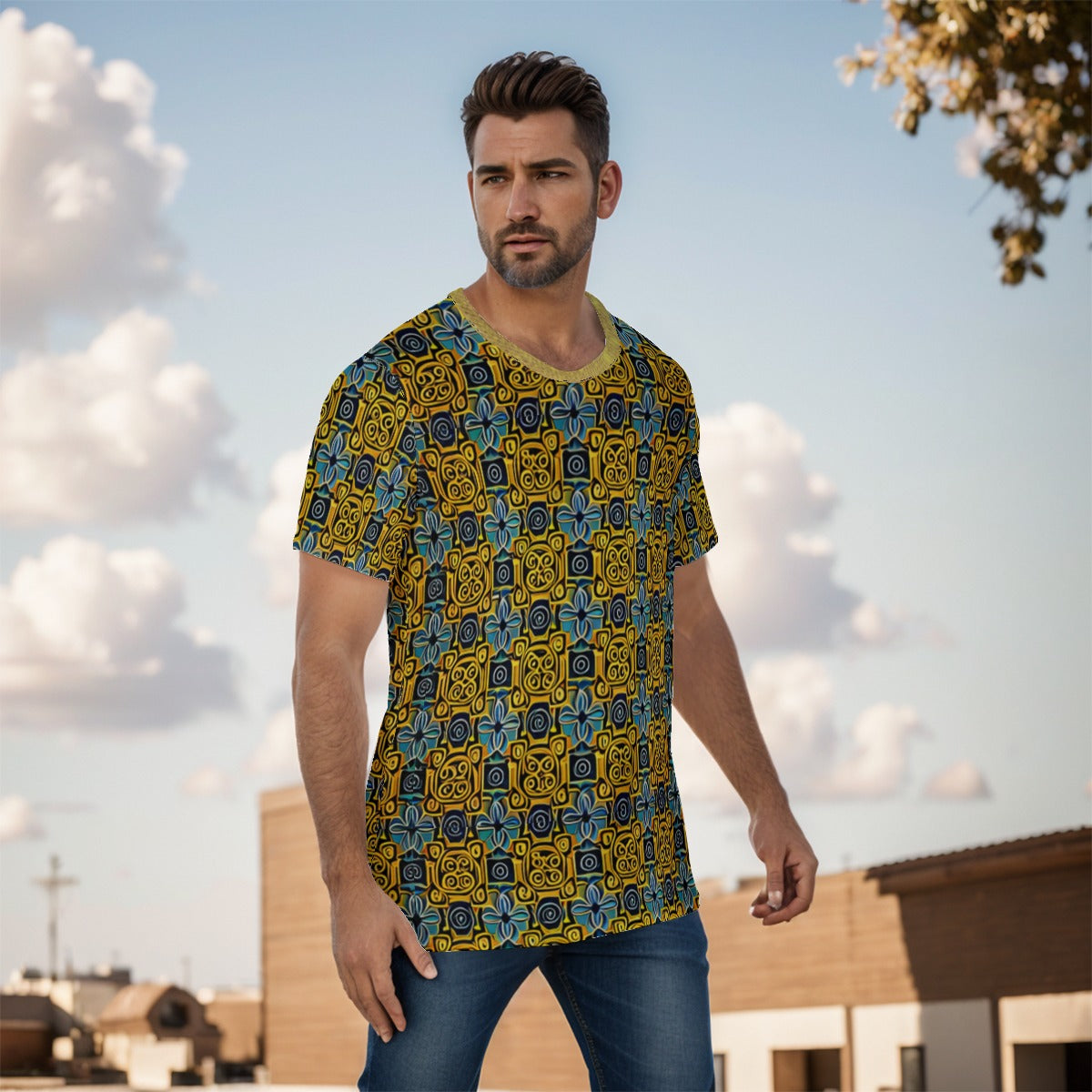 kokorepublic      All-Over Print Men's O-Neck T-Shirt