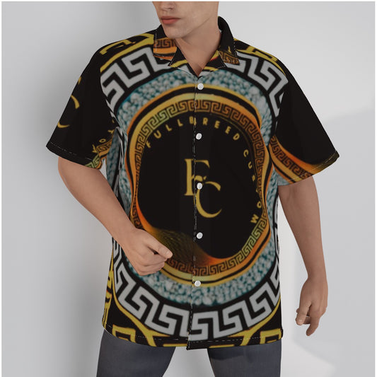 Kokorepublic  Print Men's Hawaiian Shirt With Button Closure
